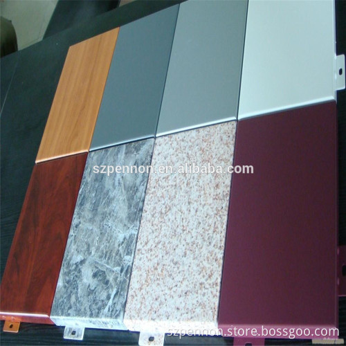 Customized Patterns Aluminum Composite Panel Aluminum Veneer